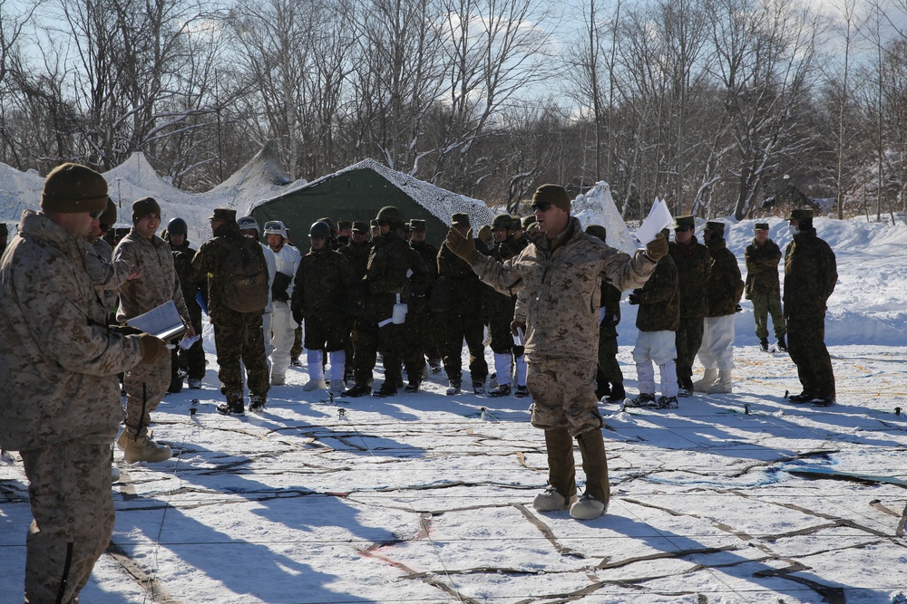 U.S. Marines and JGSDF Conduct a Rehearsal of Concept