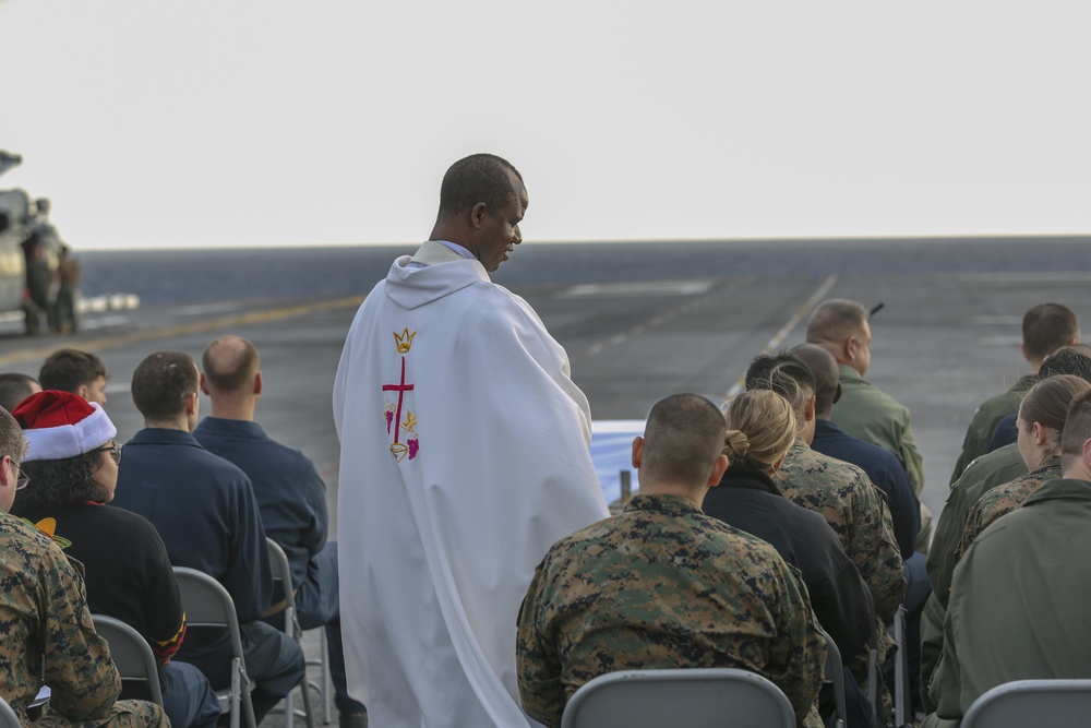 Freedom of religion aboard  USS Bataan