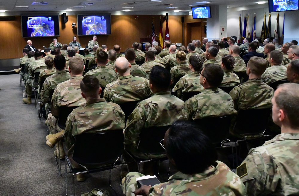 Inaugural U.S. Army Europe Foreign Area Officer Symposium