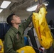 Sailors, Marines Conduct Life Preserver Maintenance