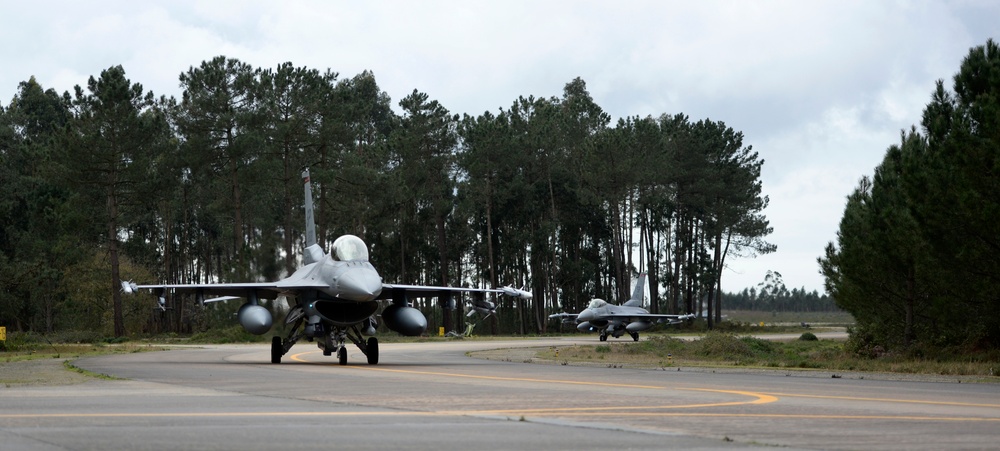 52nd Fighter Wing operates from Portugal for Flying Training Deployment