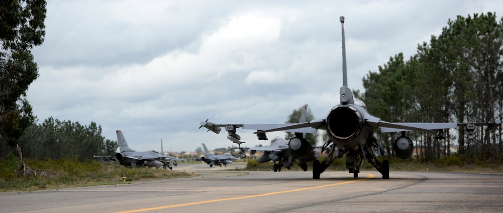 52nd Fighter Wing operates from Portugal for Flying Training Deployment