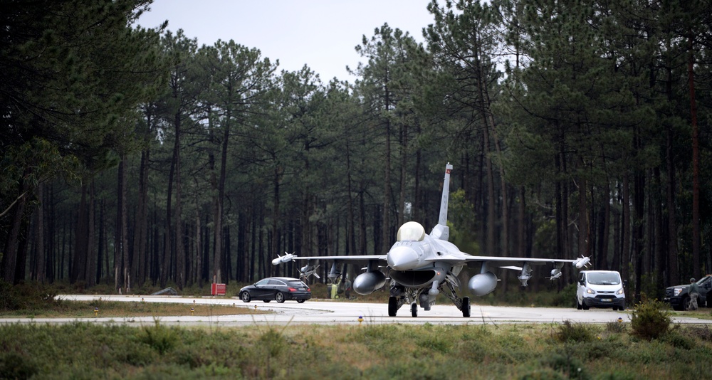 52nd Fighter Wing operates from Portugal for Flying Training Deployment