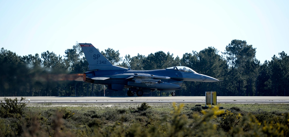 52nd Fighter Wing operates from Portugal for Flying Training Deployment