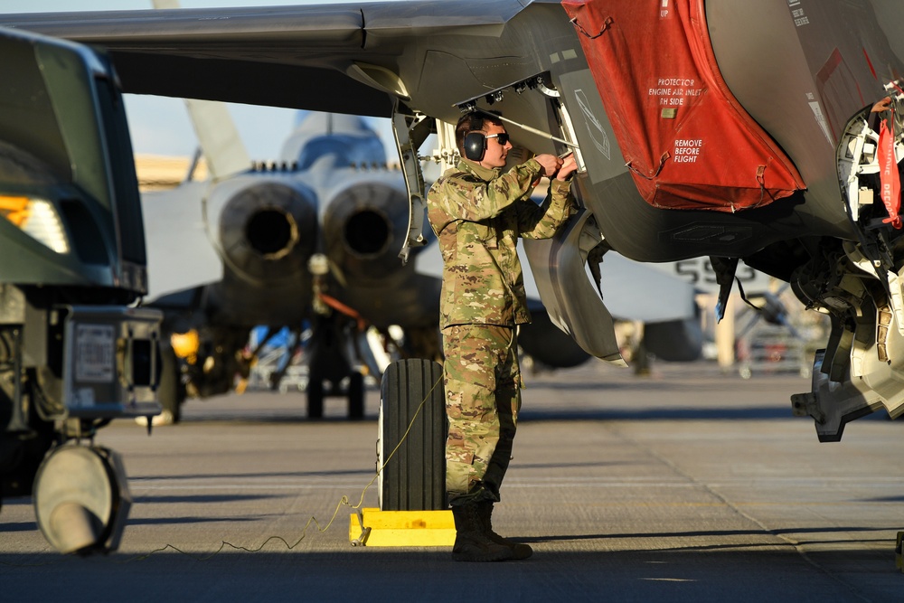 421st Fighter Squadron Red Flag 20-1 recoveries