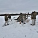 Cold-Weather Operations Course students practice use of Arctic 10-person tent at Fort McCoy