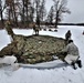 Cold-Weather Operations Course students practice use of Arctic 10-person tent at Fort McCoy