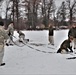 Cold-Weather Operations Course students practice use of Arctic 10-person tent at Fort McCoy