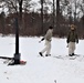 Cold-Weather Operations Course students practice use of Arctic 10-person tent at Fort McCoy