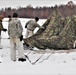 Cold-Weather Operations Course students practice use of Arctic 10-person tent at Fort McCoy