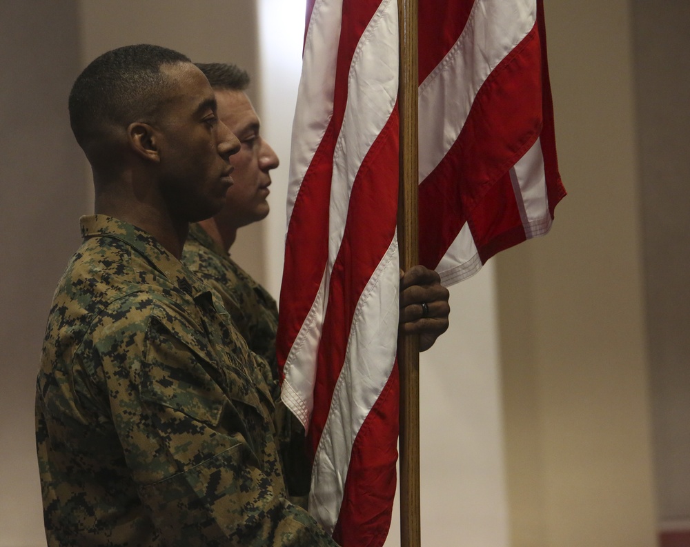 The 38th and 39th Color Sergeant of the Marine Corps Relief and Appointment Ceremony