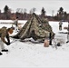 Cold-Weather Operations Course students practice use of Arctic 10-person tent at Fort McCoy