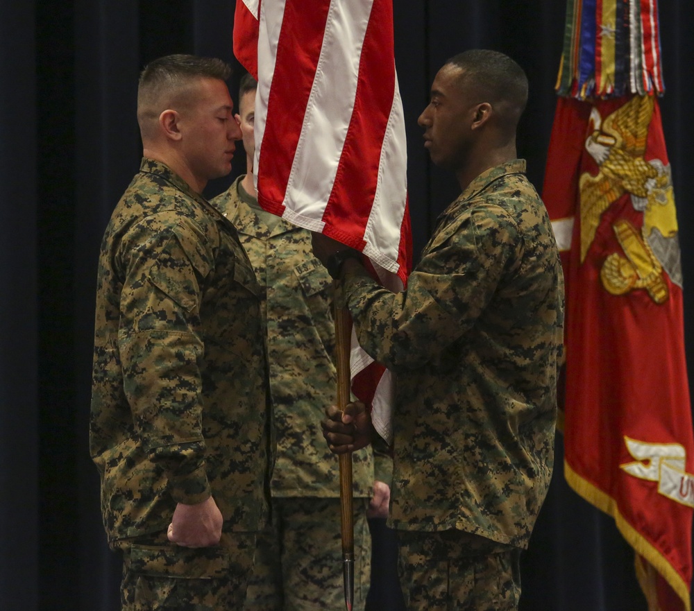 The 38th and 39th Color Sergeant of the Marine Corps Relief and Appointment Ceremony