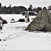 Cold-Weather Operations Course students practice use of Arctic 10-person tent at Fort McCoy