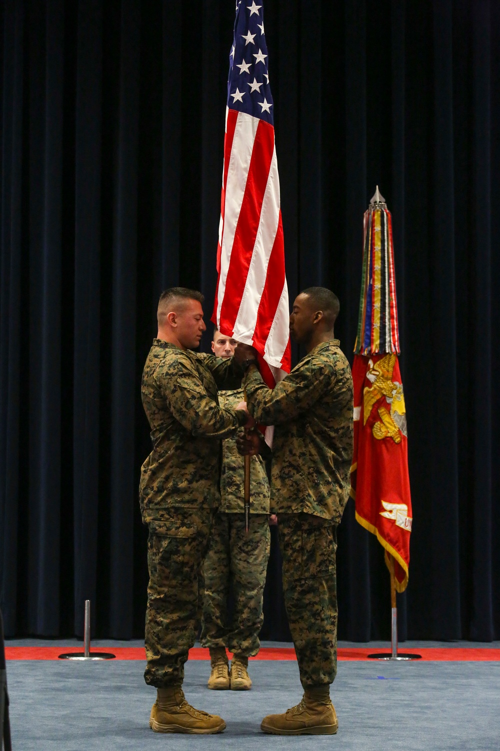 The 38th and 39th Color Sergeant of the Marine Corps Relief and Appointment Ceremony