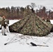 Cold-Weather Operations Course students practice use of Arctic 10-person tent at Fort McCoy