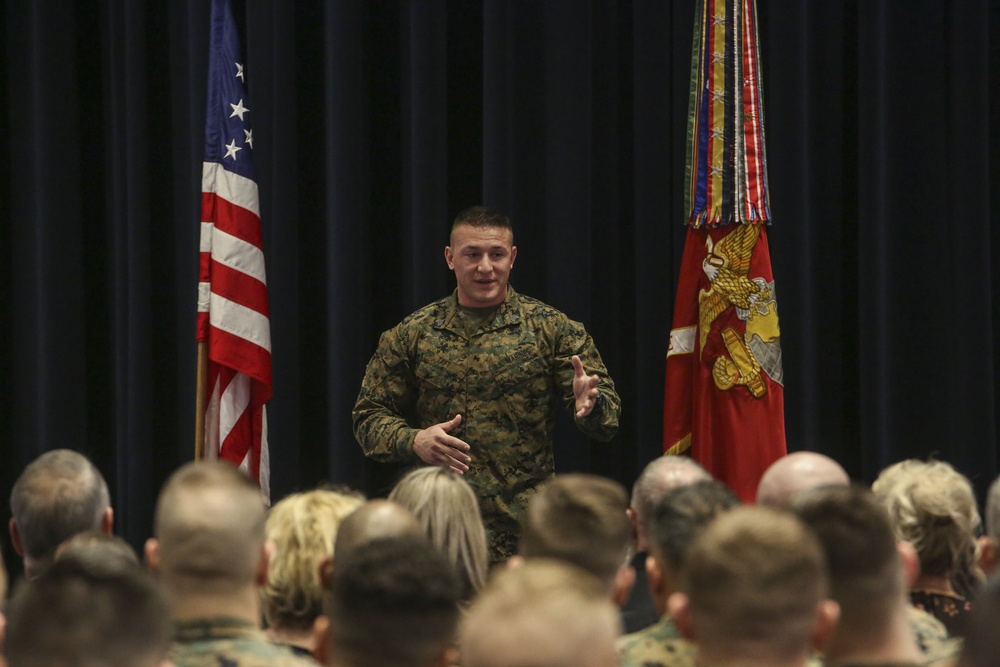 The 38th and 39th Color Sergeant of the Marine Corps Relief and Appointment Ceremony