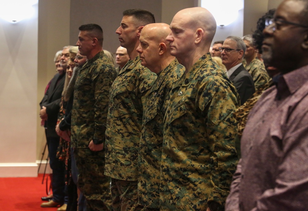 The 38th and 39th Color Sergeant of the Marine Corps Relief and Appointment Ceremony