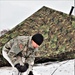 Cold-Weather Operations Course students practice use of Arctic 10-person tent at Fort McCoy