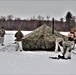 Cold-Weather Operations Course students practice use of Arctic 10-person tent at Fort McCoy