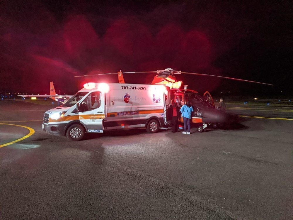 Coast Guard medevacs 47-year-old man from Vieques, Puerto Rico
