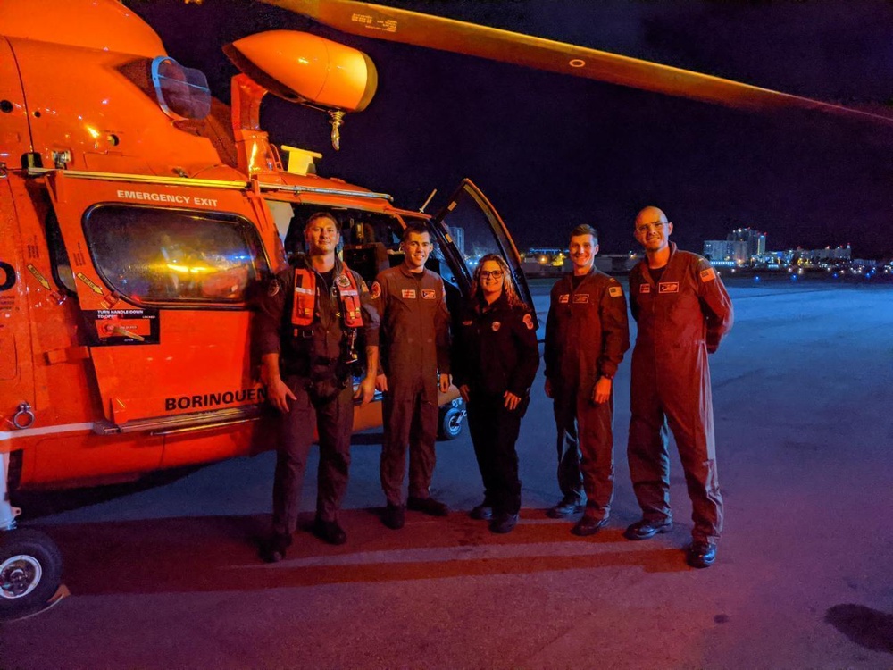 Coast Guard medevacs 47-year-old man from Vieques, Puerto Rico