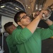 VFA 113 Sailors conduct maintenance