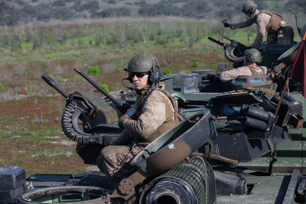 Iron Fist 2020: US Marines and JGSDF soldiers conduct AAV gunnery