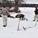 Cold-Weather Operations Course students practice use of Arctic 10-person tent at Fort McCoy