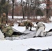 Cold-Weather Operations Course students practice use of Arctic 10-person tent at Fort McCoy