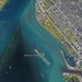 Aerial photo of the Buffalo North Breakwater Structure