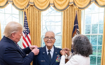 POTUS/ Promotion for  Retired Tuskegee Veteran McGee