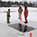 Students complete cold-water immersion training at Fort McCoy