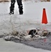 Students complete cold-water immersion training at Fort McCoy