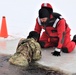 Students complete cold-water immersion training at Fort McCoy