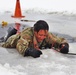 Students complete cold-water immersion training at Fort McCoy