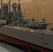 USS Newport News (CA-148) ship model in gallery of Hampton Roads Naval Museum