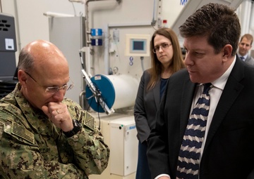 CNO Visits Naval Surface Warfare Center Carderock Division