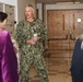 Commandant of the Marine Corps Spouse Program Visits NMCP