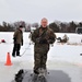 Students complete cold-water immersion training at Fort McCoy