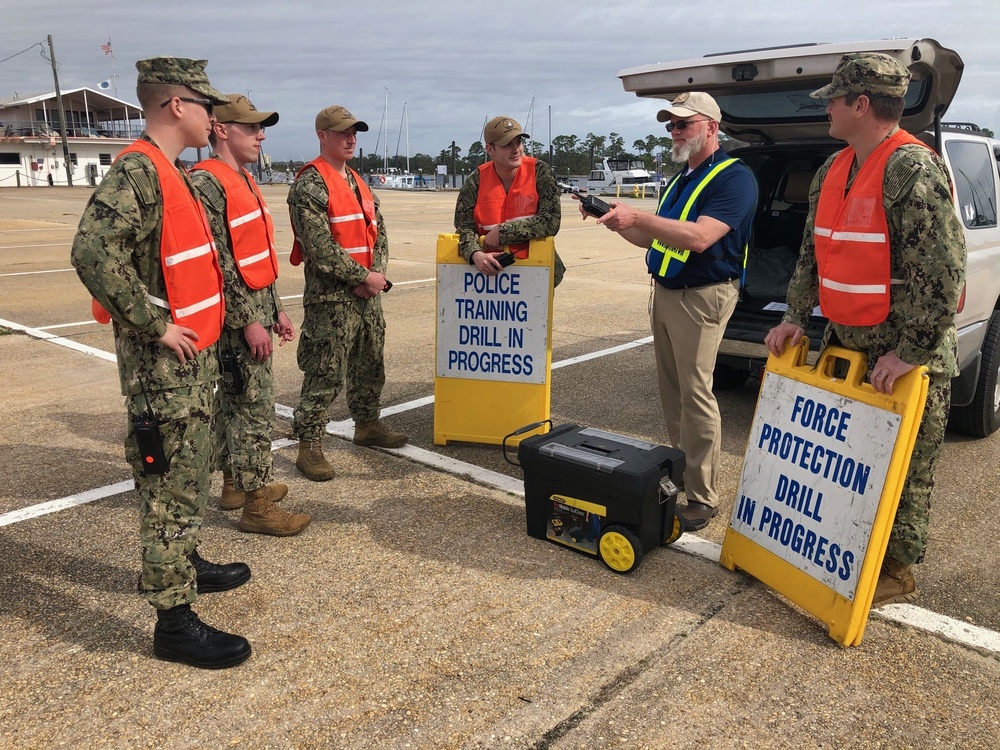 NAS Pensacola Participates in Annual Force Protection Training Exercise