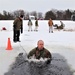 Students complete cold-water immersion training at Fort McCoy