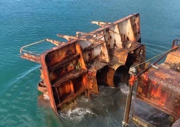 NAVFAC EXWC Conducts Testing of Diamond Wire Saw to Support Salvage Efforts