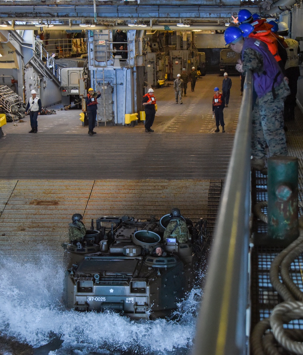 Japanese Forces Embark Aboard USS Pearl Harbor