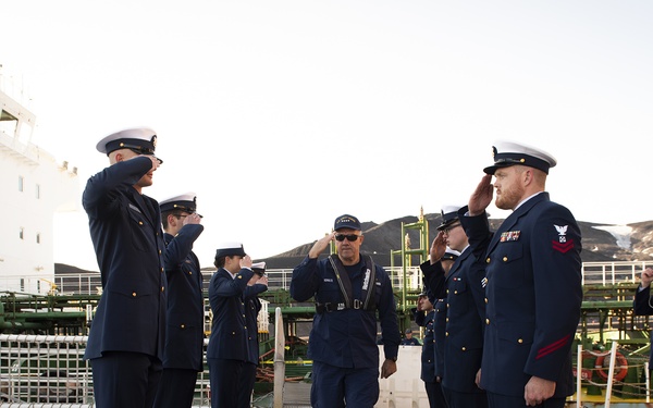 Coast Guard Cutter Polar Star participates in Operation Deep Freeze 2020