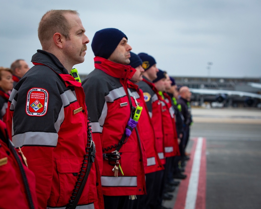 Planeside Honors for Lt. Col. Paul C. Hudson