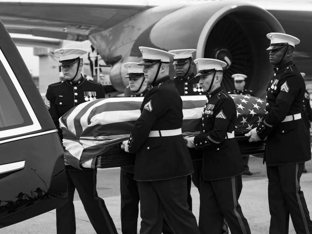 Planeside Honors for Lt. Col. Paul C. Hudson