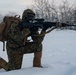 2nd LAAD Marines patrol during Arctic Edge 20