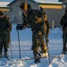 2nd LAAD Marines practice using ski equipment