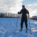 2nd LAAD Marines practice using ski equipment